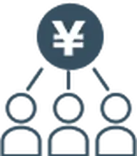 スタッフ手数料を
まとめて払える